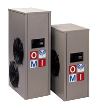 Рефрижераторные осушители для высоких входных температур серии HTD OMI