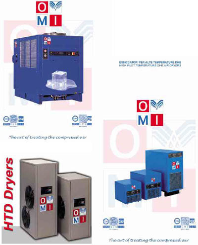 OMI - оборудование для подготовки сжатого воздуха