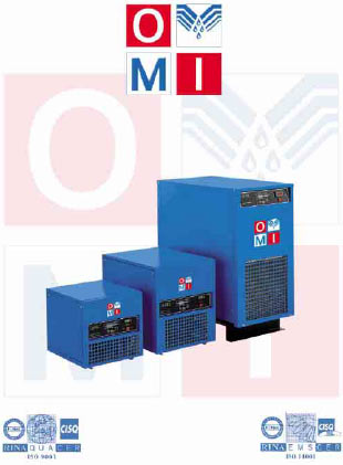 Рефрижераторные высокотемпературные осушители – серия DHE