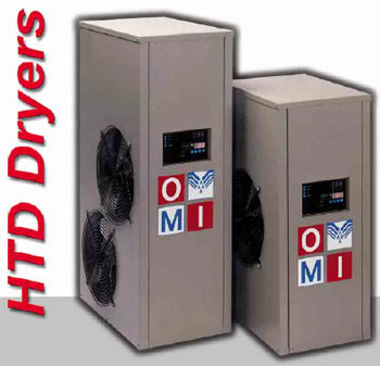 Рефрижераторные высокотемпературные осушители – серия HTD