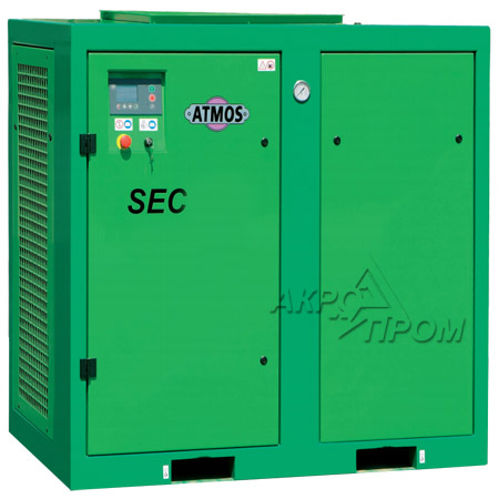 SEC 370 VARIO стационарный винтовой компрессор ATMOS с плавной регулировкой производительности