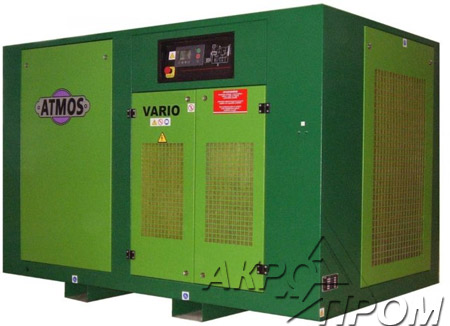 SEC 750 VARIO стационарный винтовой компрессор ATMOS с плавной регулировкой производительности