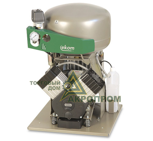 EKOM DK50 2V Стоматологический безмаслянный компрессор 